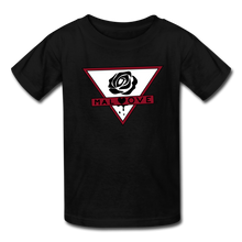 Load image into Gallery viewer, Heart On My Sleeve Kids' T-Shirt - black